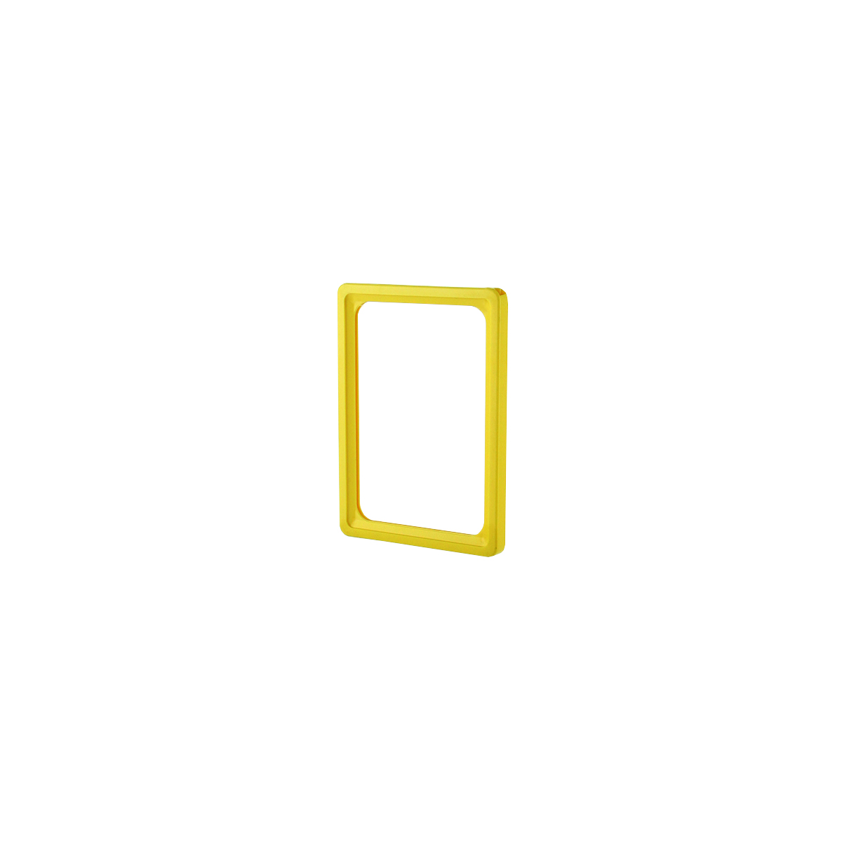 Рамка с закругленными углами PF-A6, цвет желтый