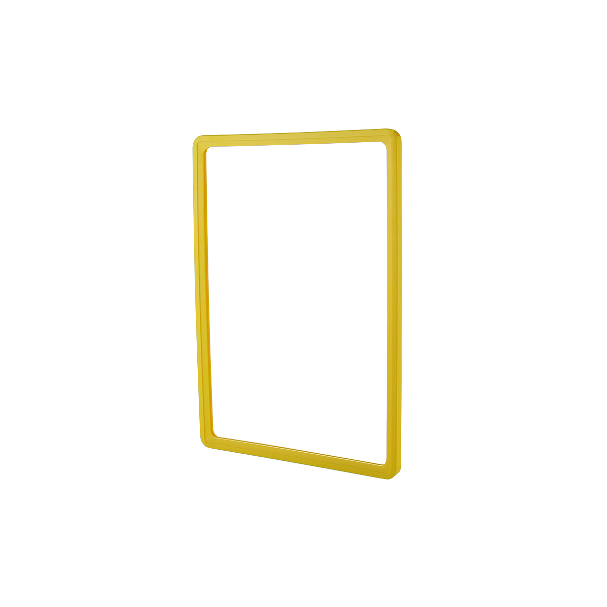 Рамка с закругленными углами PF-A4, цвет желтый