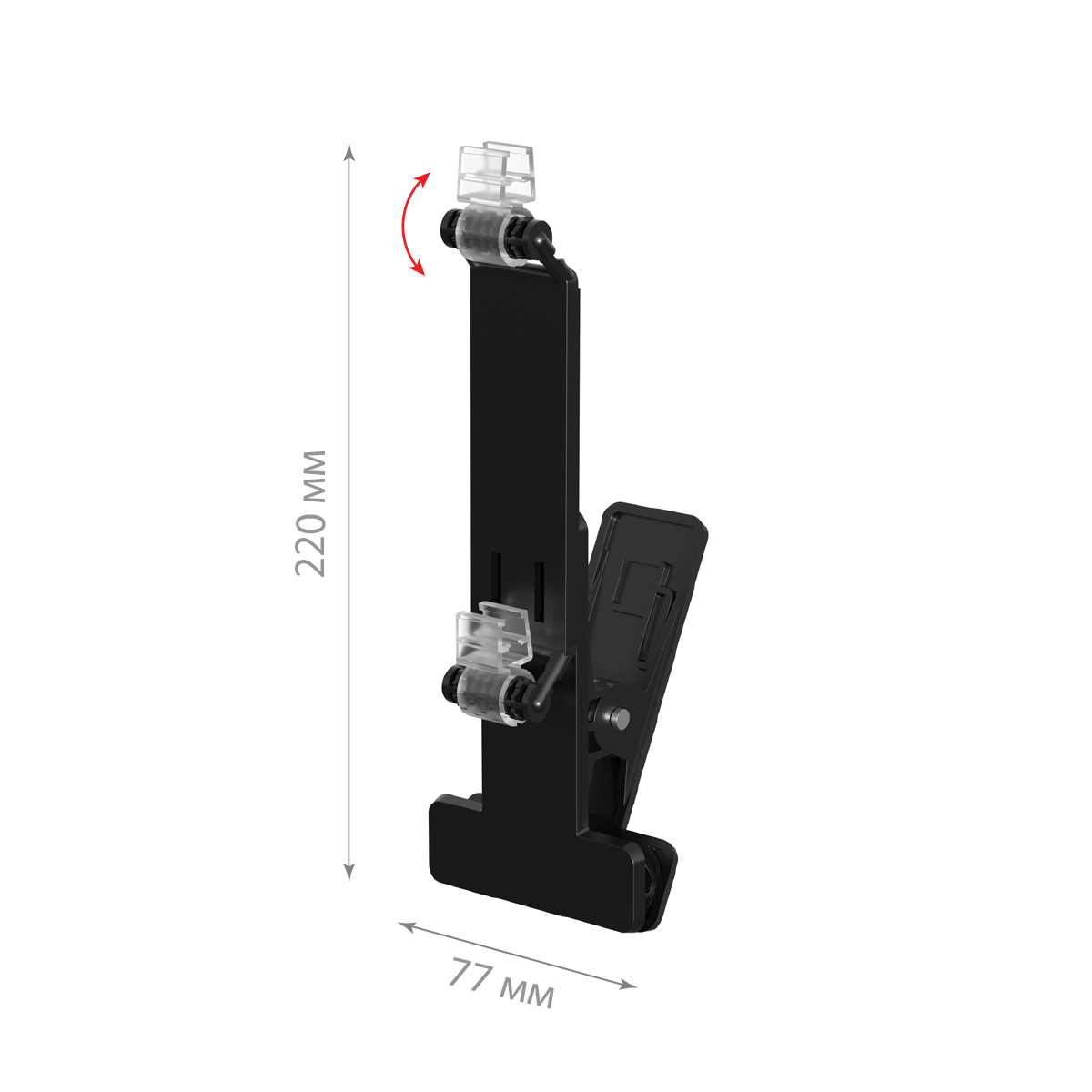 Прищепка V-CLAMP-PF с держателями под 2 рамки