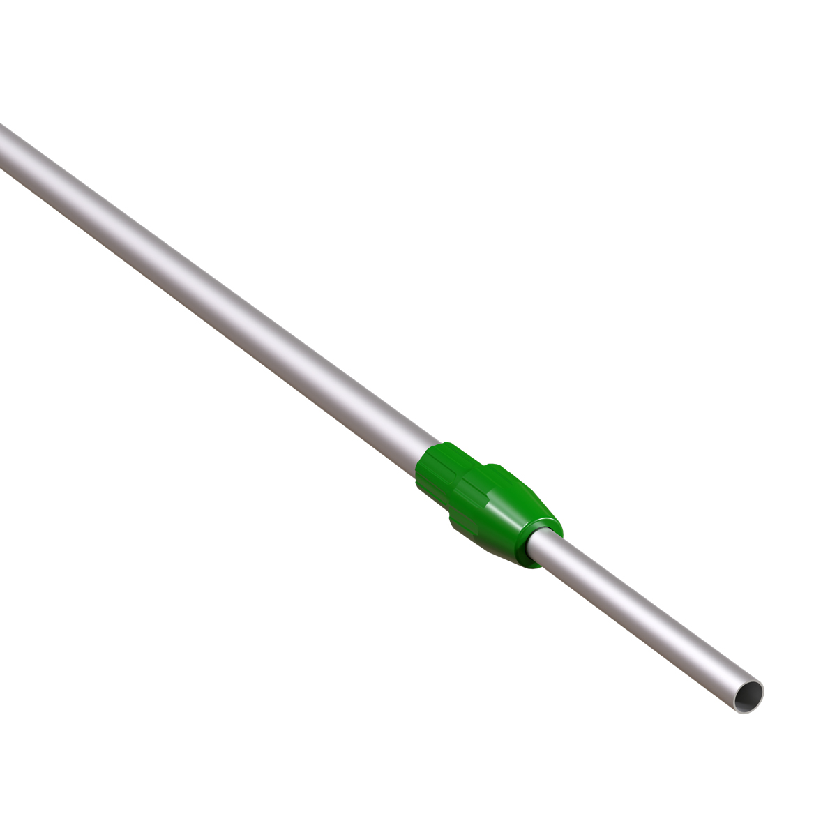 Трубка алюминиевая телескопическая TEL-LOCK-ALUTUBE 1100-1400 мм, трубка серая, переходник зеленый