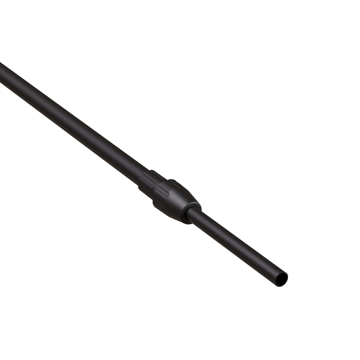 Трубка алюминиевая телескопическая TEL-LOCK-ALUTUBE 350-550 мм, цвет черный, переходник черный