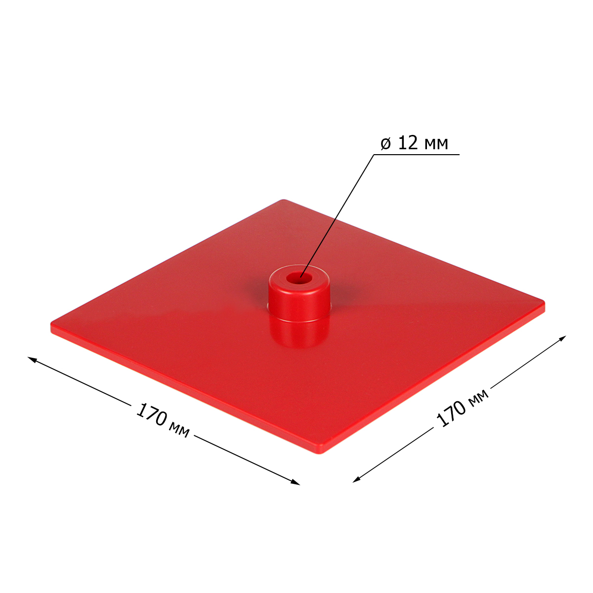 Подставка BASIS, цвет красный