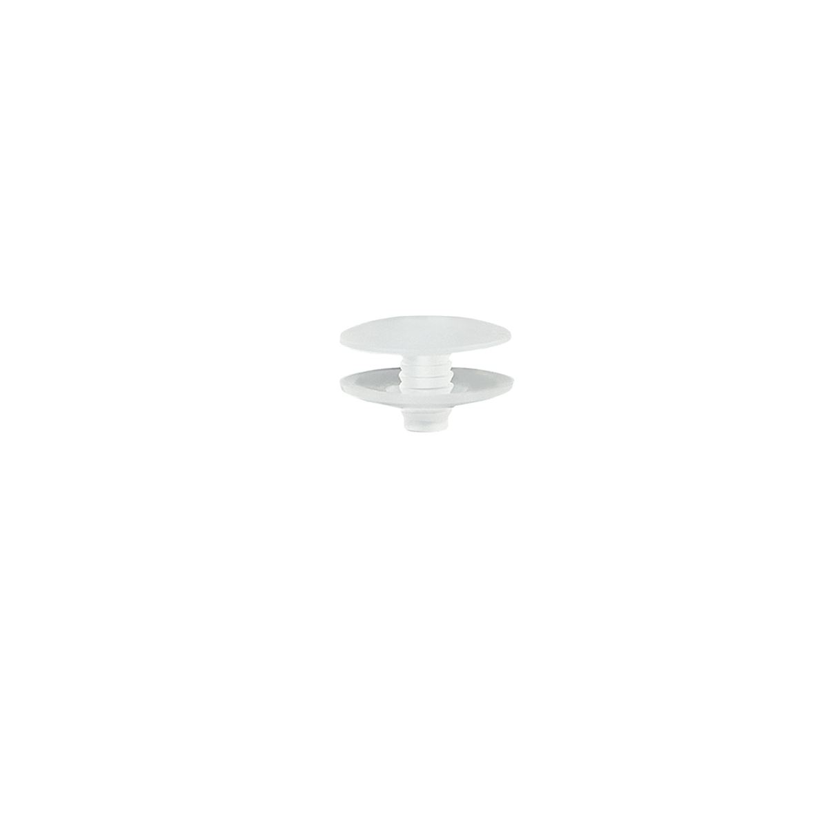 Винт-заклепка пластиковый QUICK LOCK-8, полипропилен, цвет прозрачный