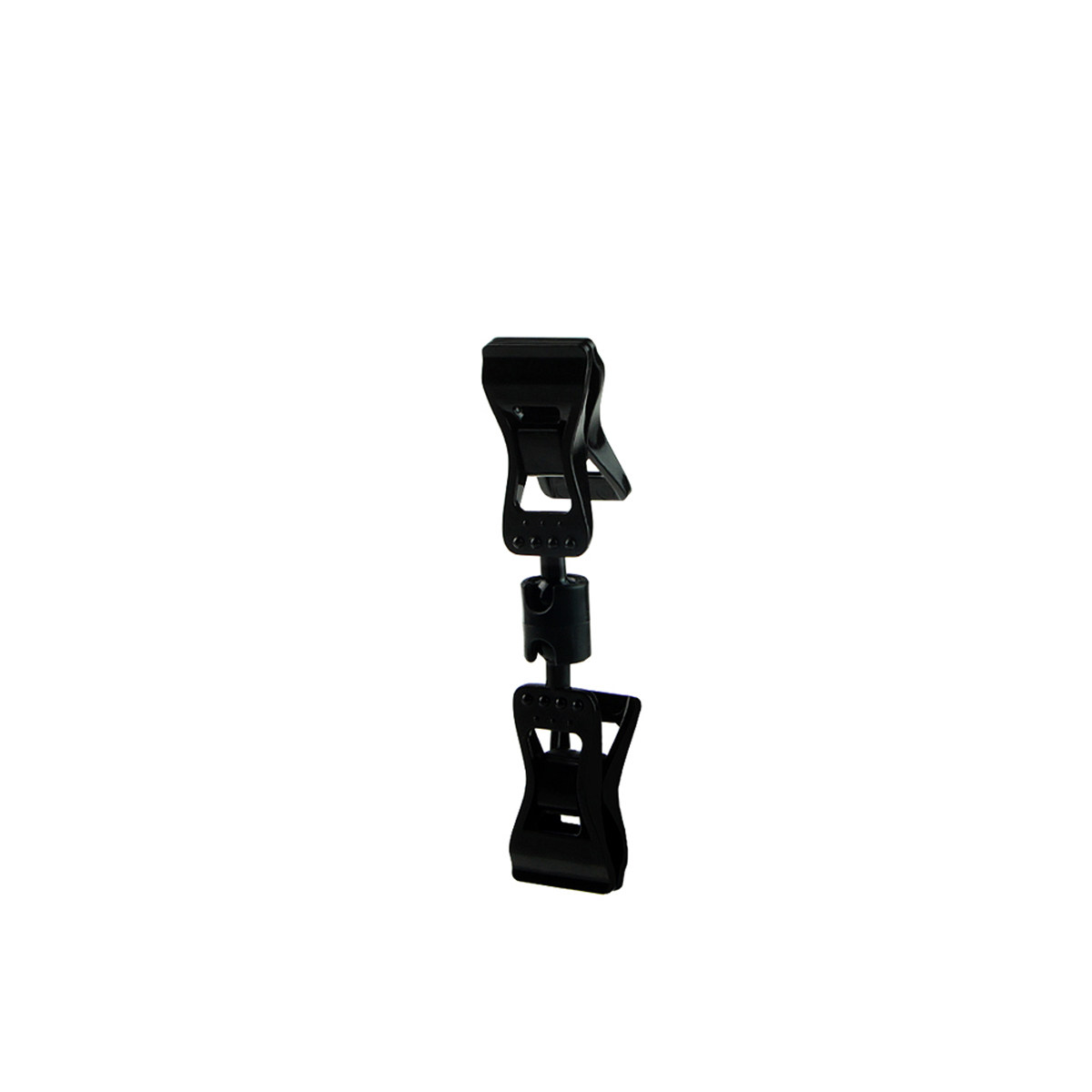 Ценникодержатель на прищепке малый FXS-DBL ножка 0мм, цвет черный