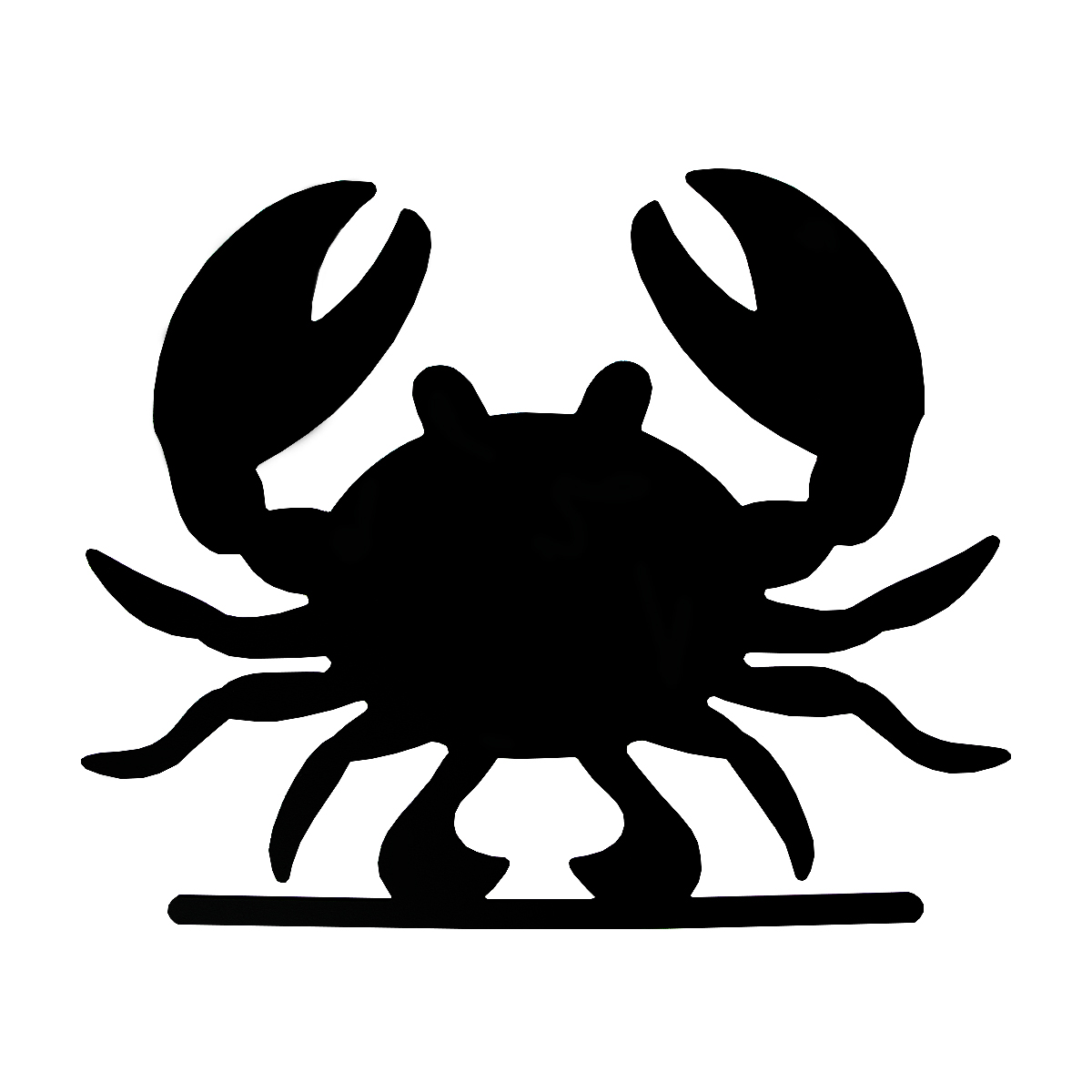 Меловая табличка «Краб» BB CRAB